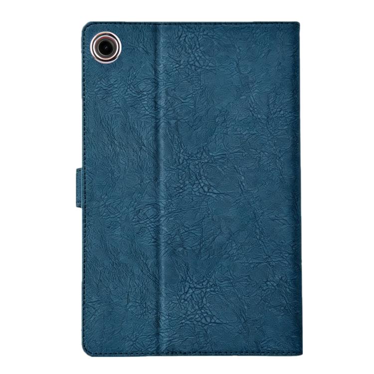 For Amazon Kindle Fire HD8 2018 / 2017 Magpie Embossed Vegan Leather Smart Tablet Case