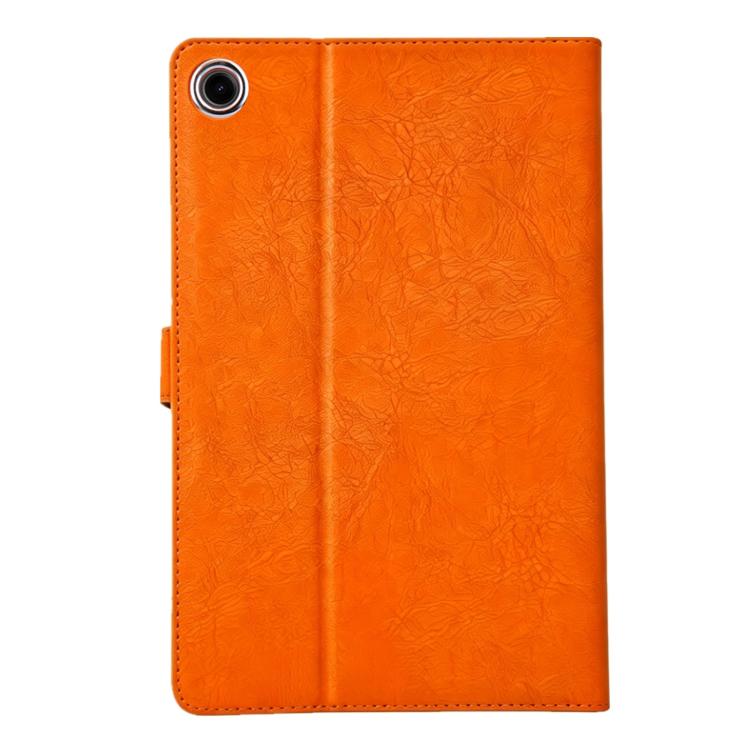 For Amazon Kindle Fire HD10 2019 / 2017 Magpie Embossed Vegan Leather Smart Tablet Case