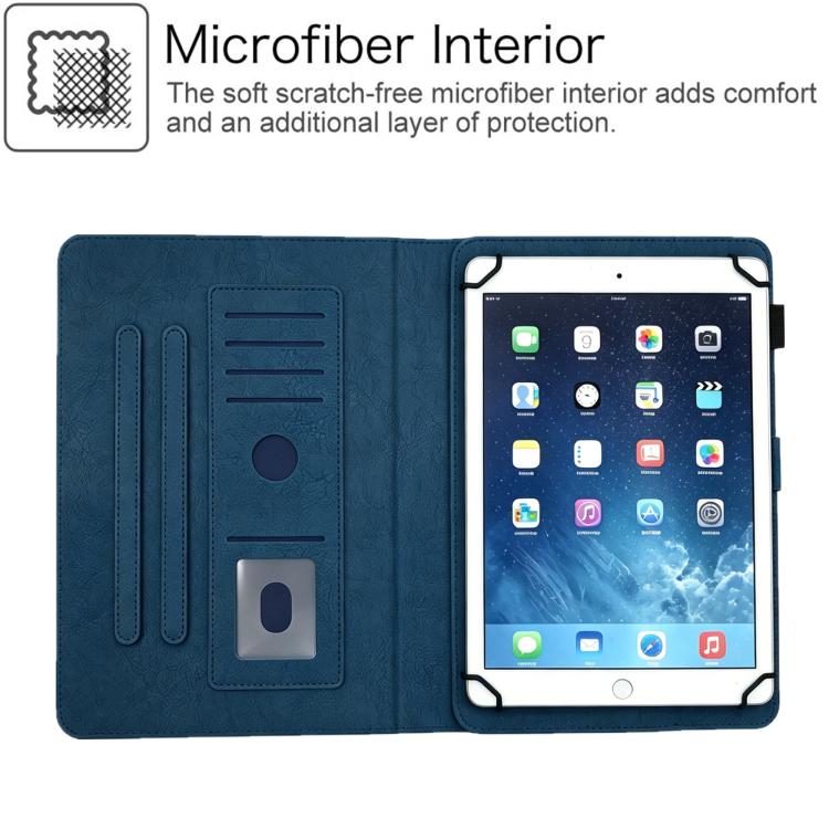 7-8 inch Magpie Embossed Vegan Leather Tablet Cover