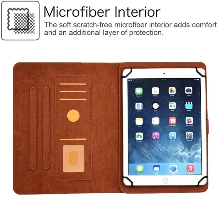 10 inch Magpie Embossed Vegan Leather Tablet Cover