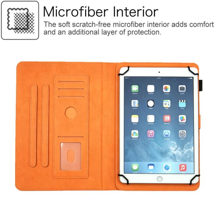 10 inch Magpie Embossed Vegan Leather Tablet Cover