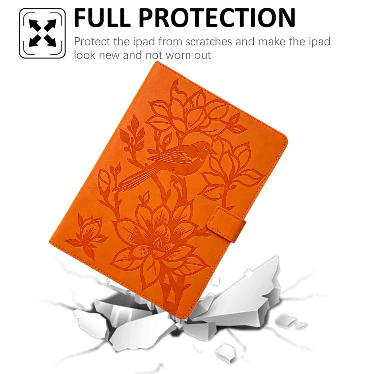 10 inch Magpie Embossed Vegan Leather Tablet Cover