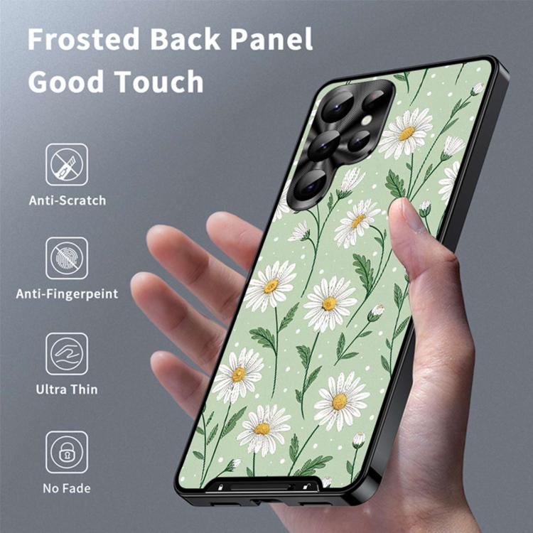 For Samsung Galaxy S26 Ultra 5G Metal Frame UA Color Printed Magnetic Shockproof Phone Case