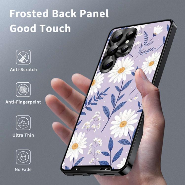For Samsung Galaxy S26 Ultra 5G Metal Frame UA Color Printed Magnetic Shockproof Phone Case