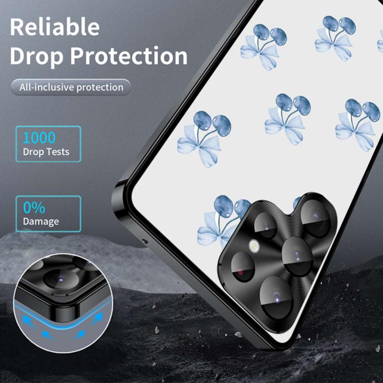 For Samsung Galaxy S26 Ultra 5G Metal Frame UA Color Printed Magnetic Shockproof Phone Case