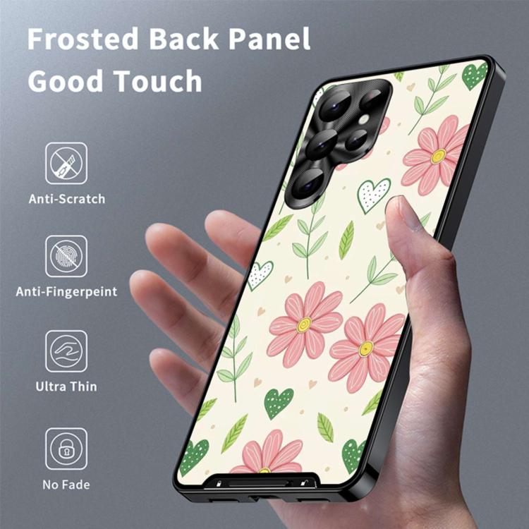 For Samsung Galaxy S26 Ultra 5G Metal Frame UA Color Printed Magnetic Shockproof Phone Case