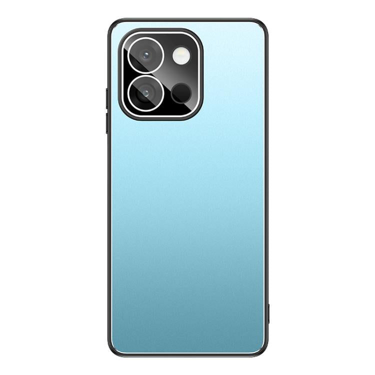For OnePlus 13T Golden Shield Metal Frosted Lens Film Phone Case