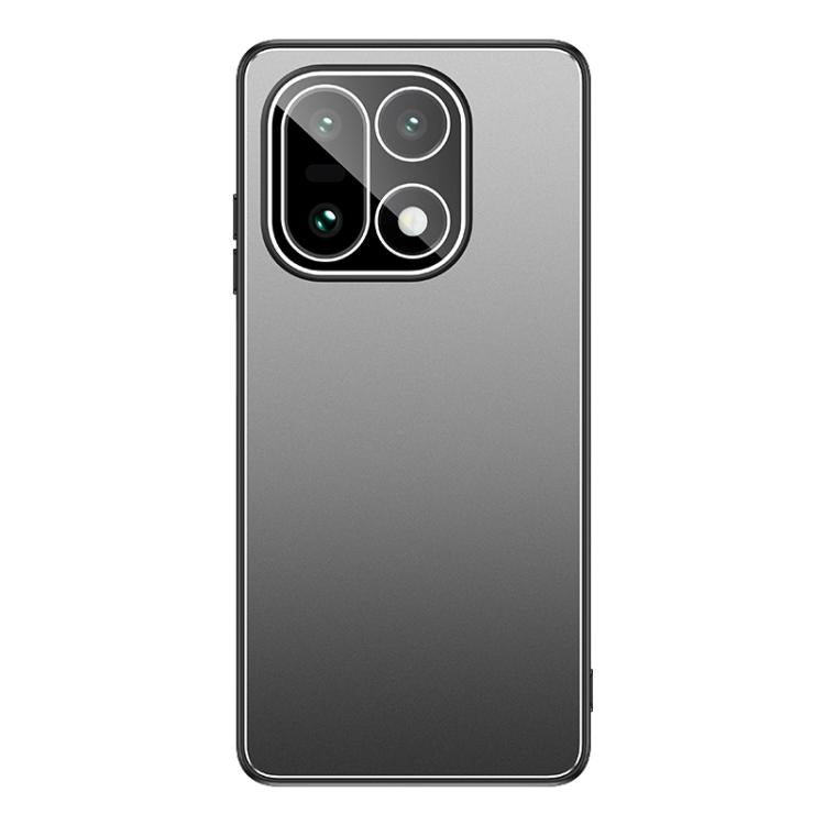 For OnePlus 15 Golden Shield Metal Frosted Lens Film Phone Case