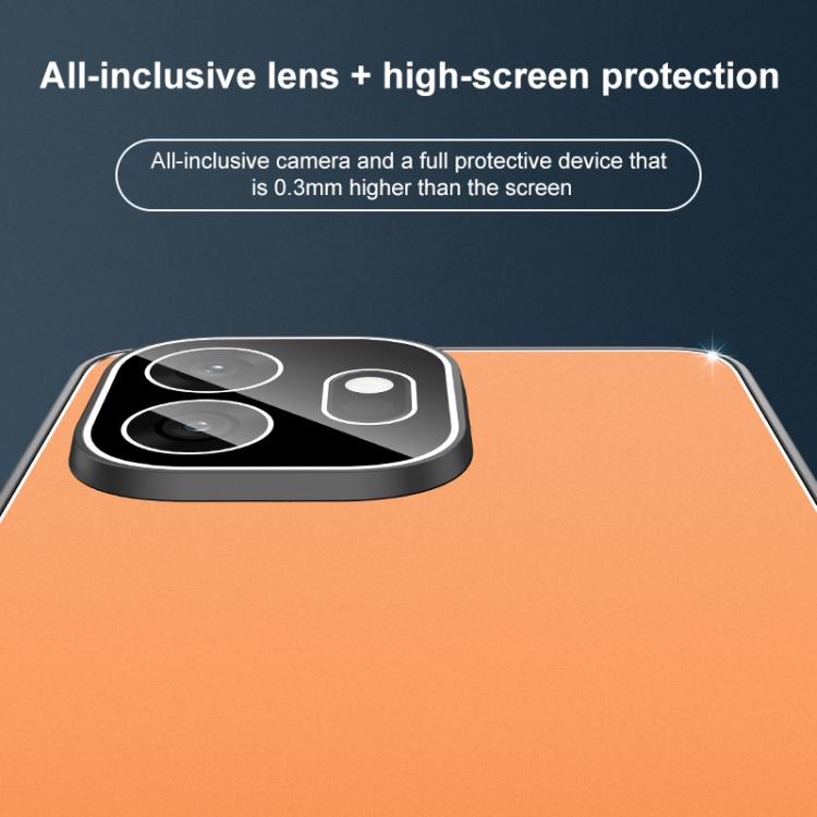 For OnePlus 15T Golden Shield Metal Frosted Lens Film Phone Case