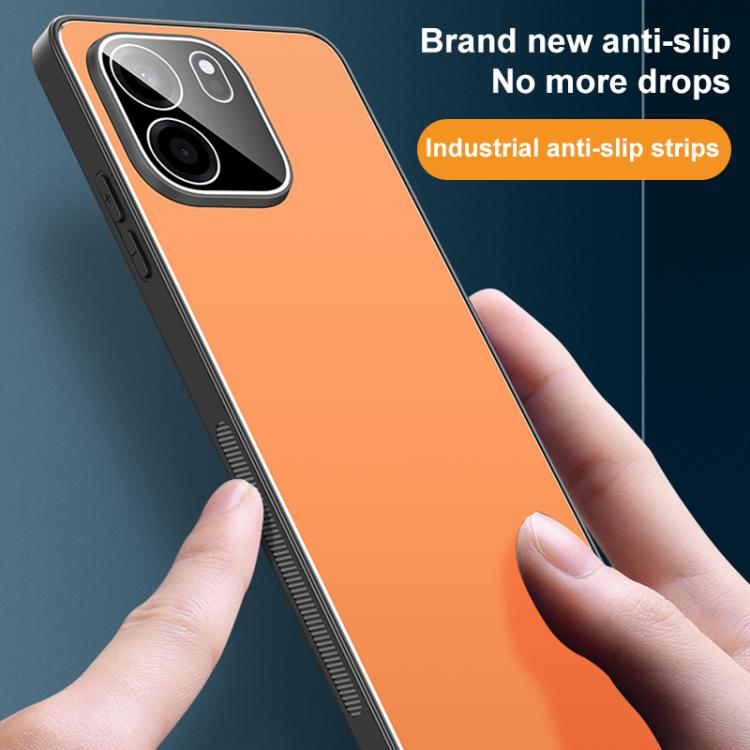 For OnePlus Turbo 6V Golden Shield Metal Frosted Lens Film Phone Case