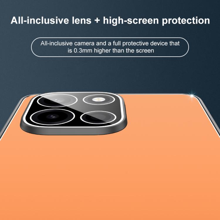 For OnePlus Turbo 6 Golden Shield Metal Frosted Lens Film Phone Case