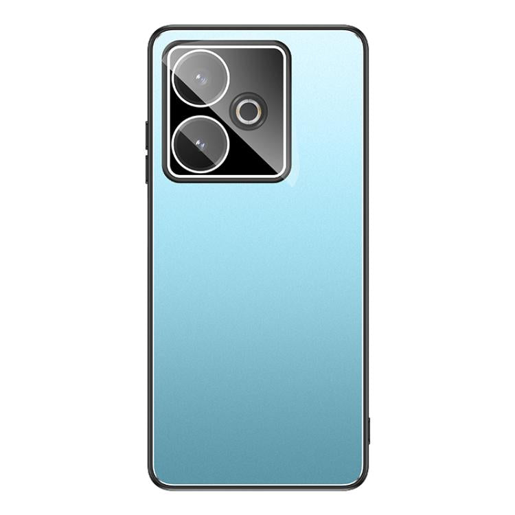 For Realme GT 7 Golden Shield Metal Frosted Lens Film Phone Case