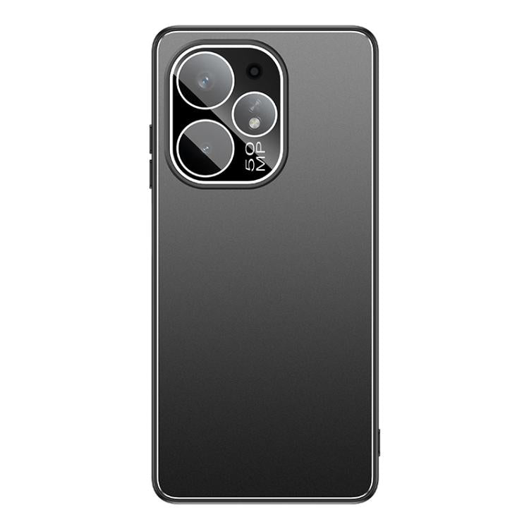For Realme Neo7 Turbo Golden Shield Metal Frosted Lens Film Phone Case