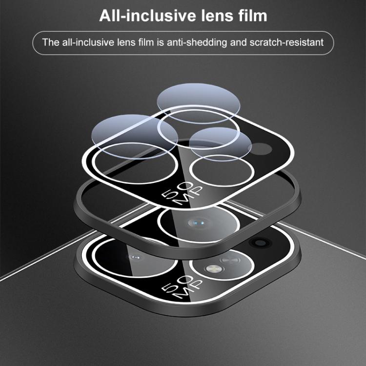 For Realme Neo7 Turbo Golden Shield Metal Frosted Lens Film Phone Case