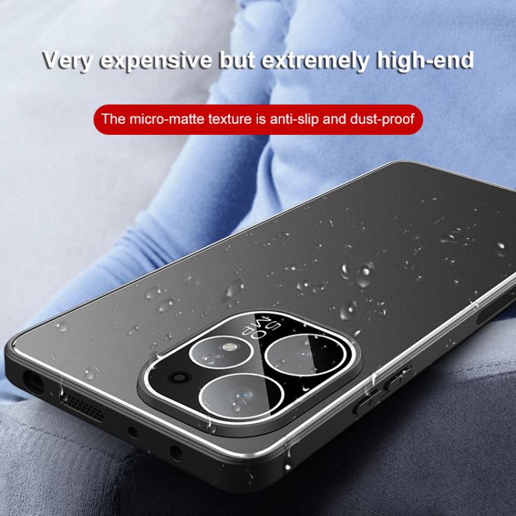 For Realme Neo7 Turbo Golden Shield Metal Frosted Lens Film Phone Case
