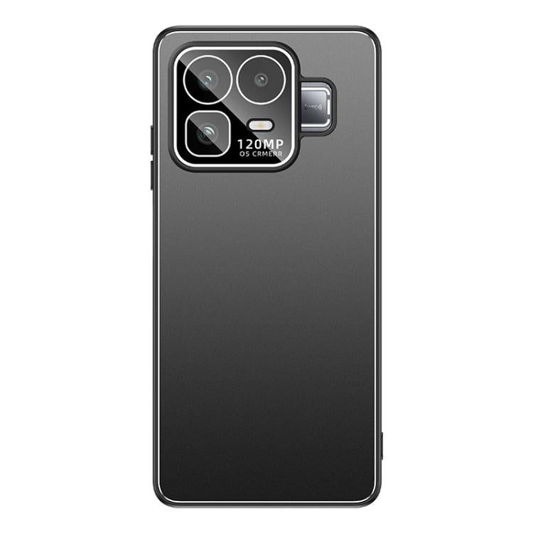 For Realme Neo8 5G Golden Shield Metal Frosted Lens Film Phone Case