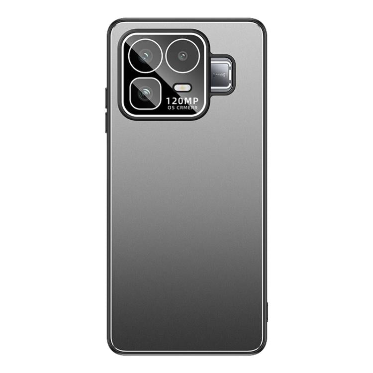 For Realme Neo8 5G Golden Shield Metal Frosted Lens Film Phone Case