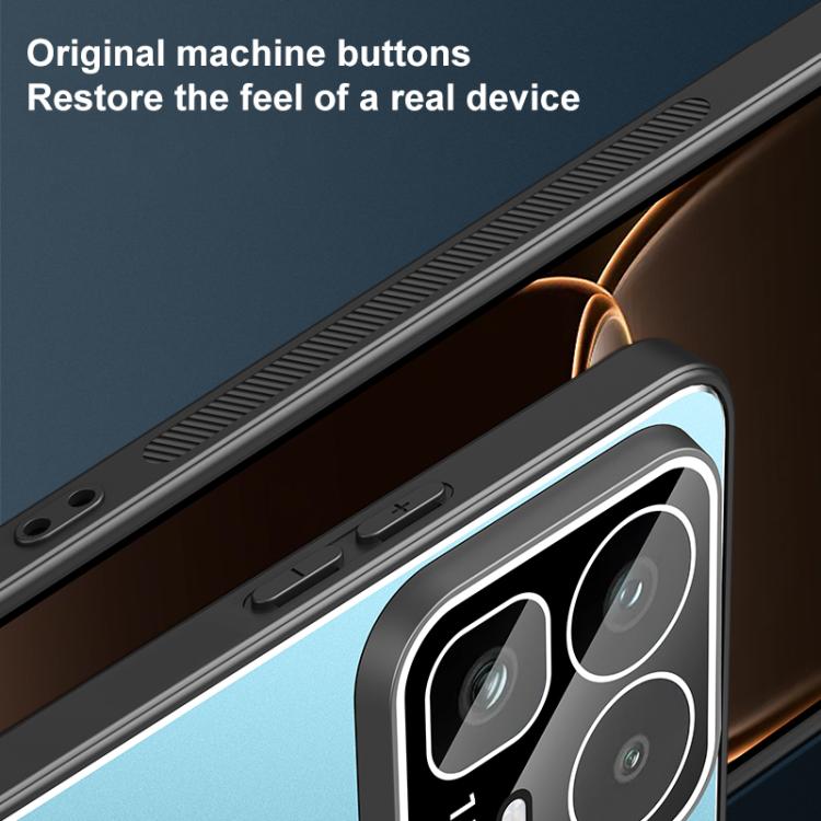 For Realme Neo8 5G Golden Shield Metal Frosted Lens Film Phone Case