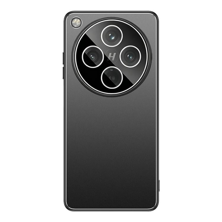 For OPPO Find X8s+ Golden Shield Metal Frosted Lens Film Phone Case