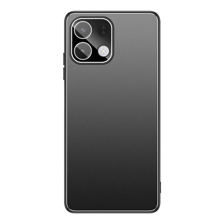 For OPPO K13 Golden Shield Metal Frosted Lens Film Phone Case