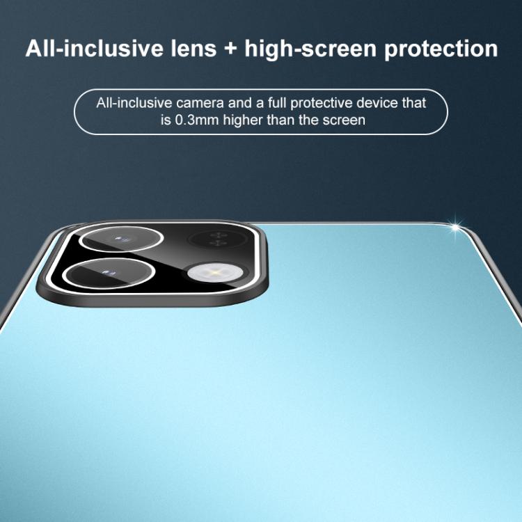 For OPPO K13 Golden Shield Metal Frosted Lens Film Phone Case