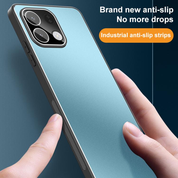 For OPPO K13 Golden Shield Metal Frosted Lens Film Phone Case