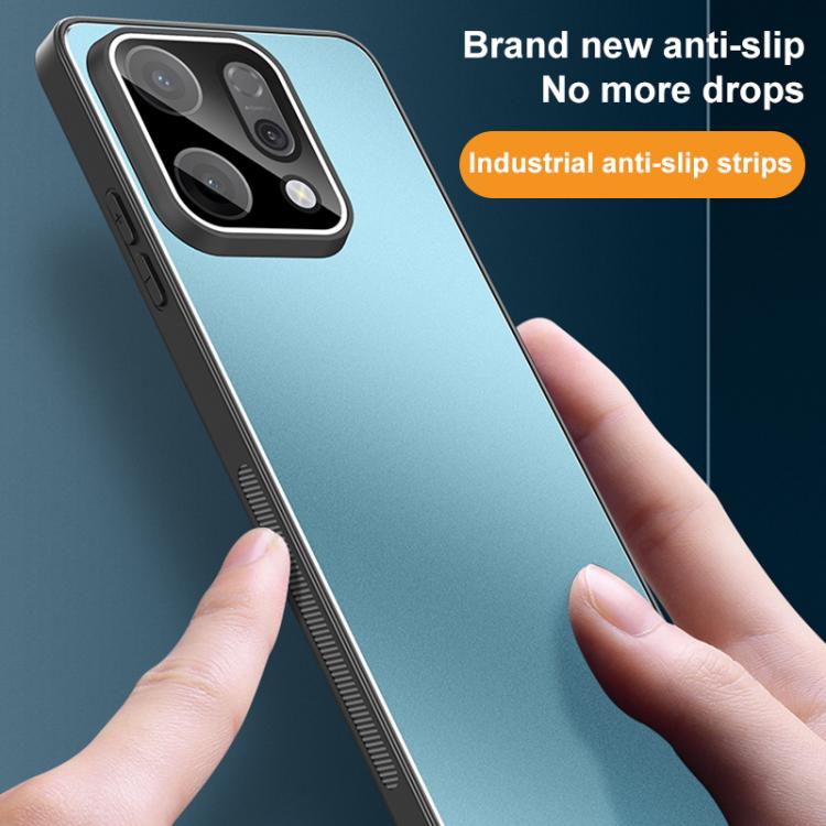 For OPPO Reno14 Golden Shield Metal Frosted Lens Film Phone Case