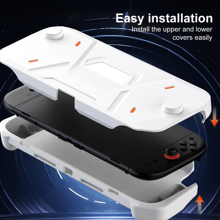 For Nintendo Switch 2 XDcase Mecha Style TPU Middle Frame & PC Front Cover Protective Case