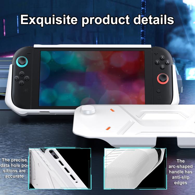 For Nintendo Switch 2 XDcase Mecha Style TPU Middle Frame & PC Front Cover Protective Case