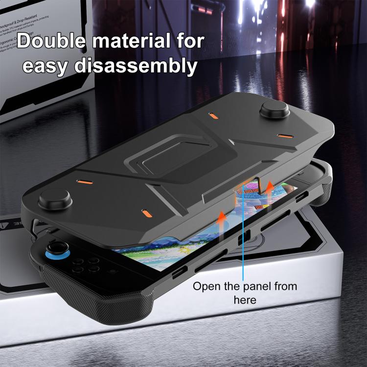 For Nintendo Switch 2 XDcase Mecha Style TPU Middle Frame & PC Front Cover Protective Case