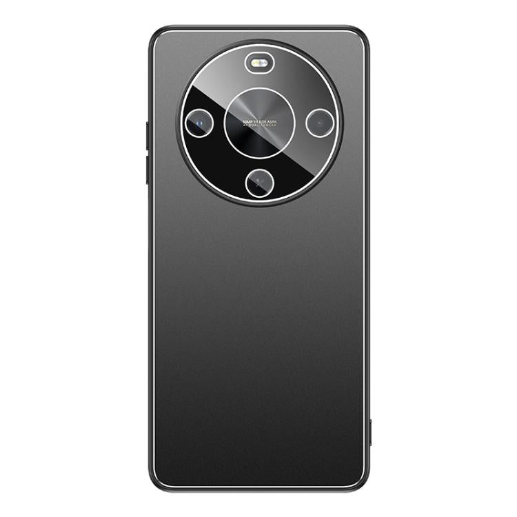 For Wiko Hi Enjoy 70 Plus Golden Shield Metal Frosted Lens Film Phone Case