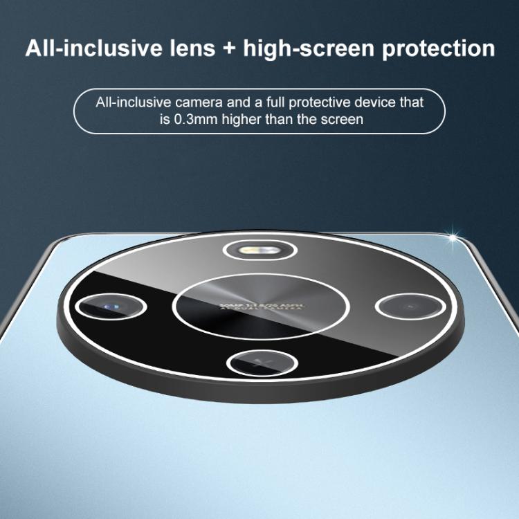 For Wiko Hi Enjoy 70 Plus Golden Shield Metal Frosted Lens Film Phone Case