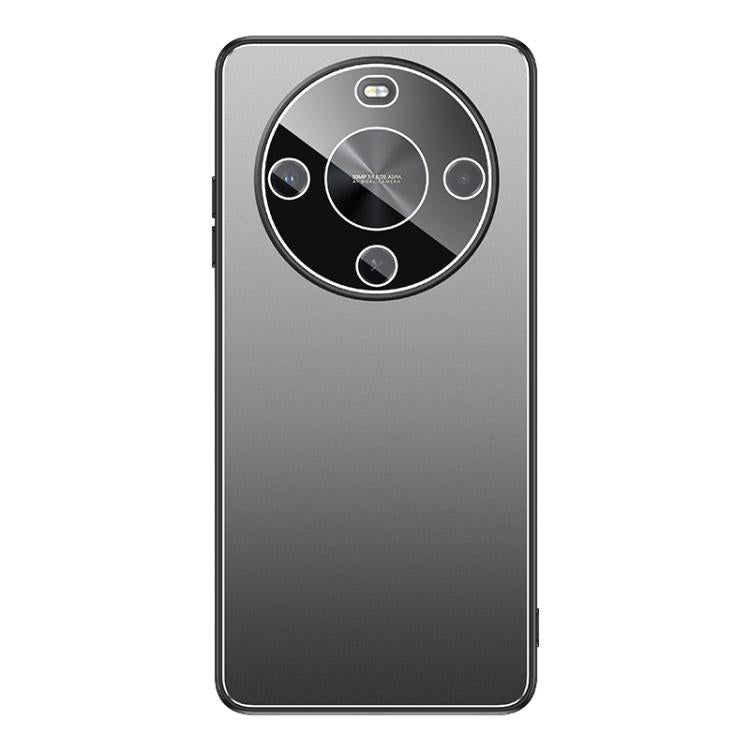 For Wiko Hi Enjoy 70 Plus Golden Shield Metal Frosted Lens Film Phone Case