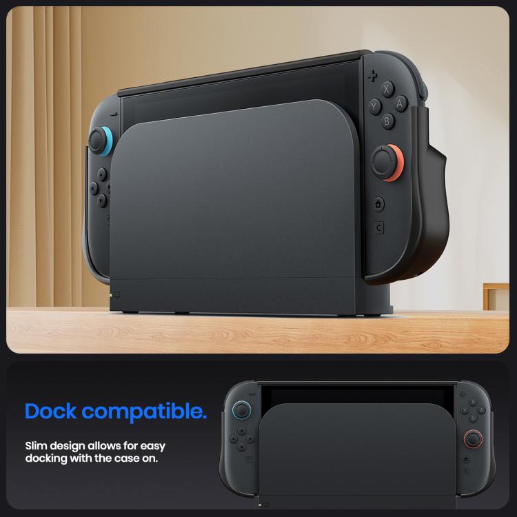 For Nintendo Switch 2 XDcase Transparent Armor Soft-Touch TPU Protective Case with Front Cover