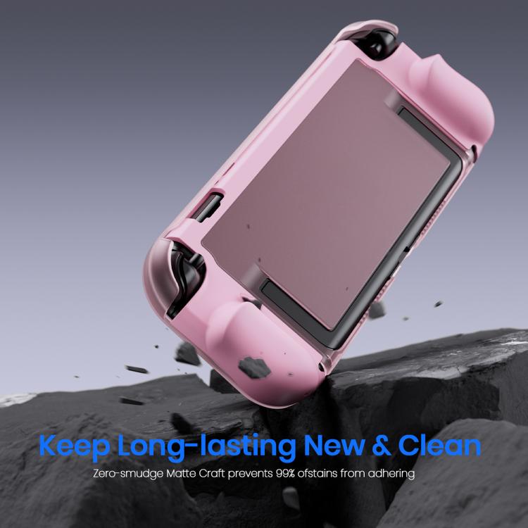 For Nintendo Switch 2 XDcase Transparent Armor Soft-Touch TPU Protective Case with Front Cover