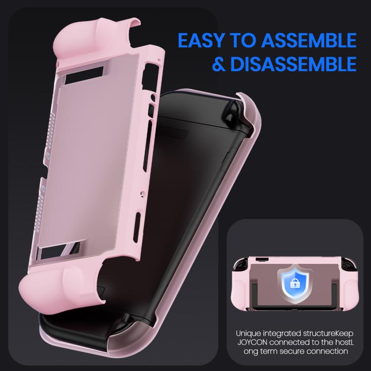 For Nintendo Switch 2 XDcase Transparent Armor Soft-Touch TPU Protective Case with Front Cover