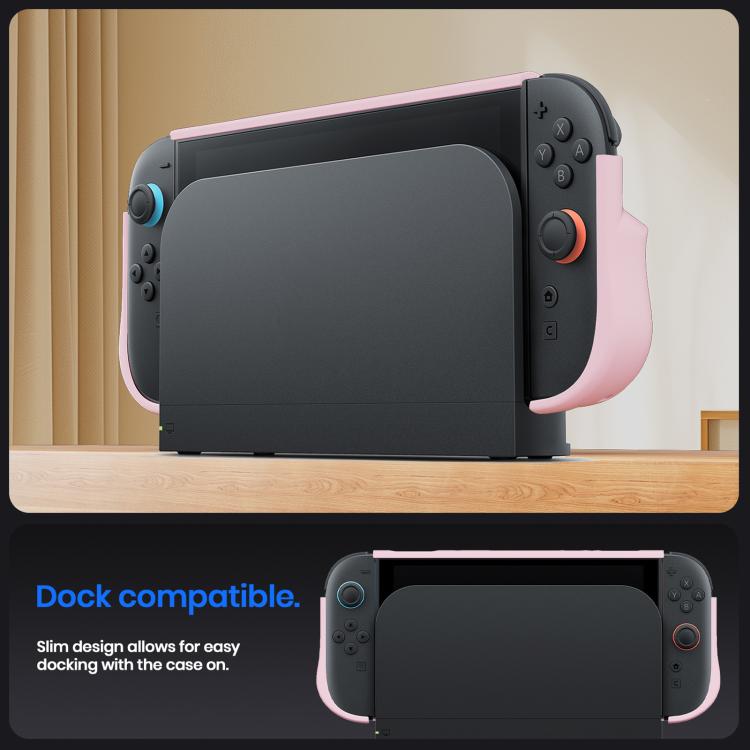 For Nintendo Switch 2 XDcase Transparent Armor Soft-Touch TPU Protective Case with Front Cover