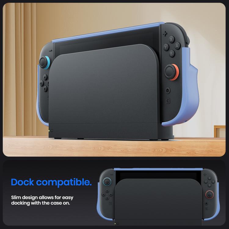For Nintendo Switch 2 XDcase Transparent Armor Soft-Touch TPU Protective Case with Front Cover