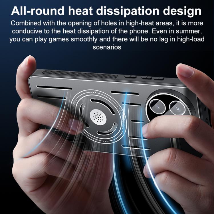 For Redmi K80 Aromatherapy Full Coverage Lens Magnetic Heat Dissipation Phone Case