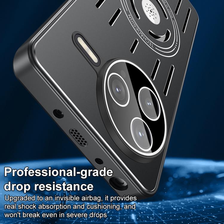 For Redmi K80 Pro Aromatherapy Full Coverage Lens Magnetic Heat Dissipation Phone Case