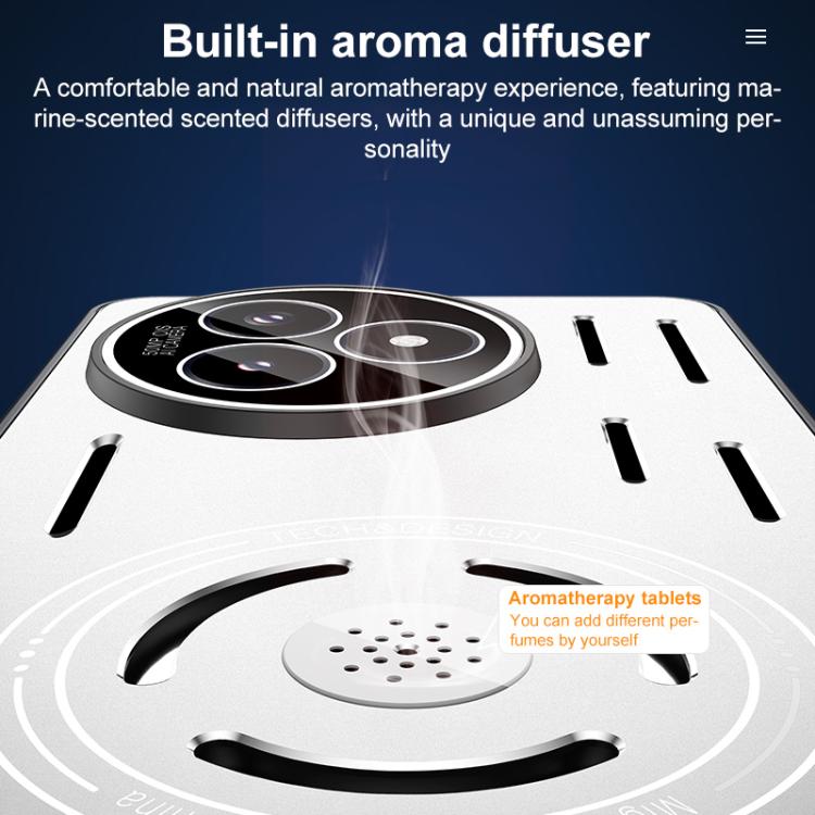 For Redmi K80 Ultra Aromatherapy Full Coverage Lens Magnetic Heat Dissipation Phone Case