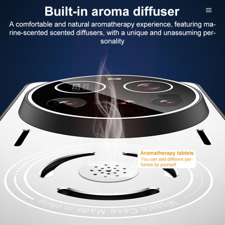 For Xiaomi 15 Ultra Aromatherapy Full Coverage Lens Magnetic Heat Dissipation Phone Case