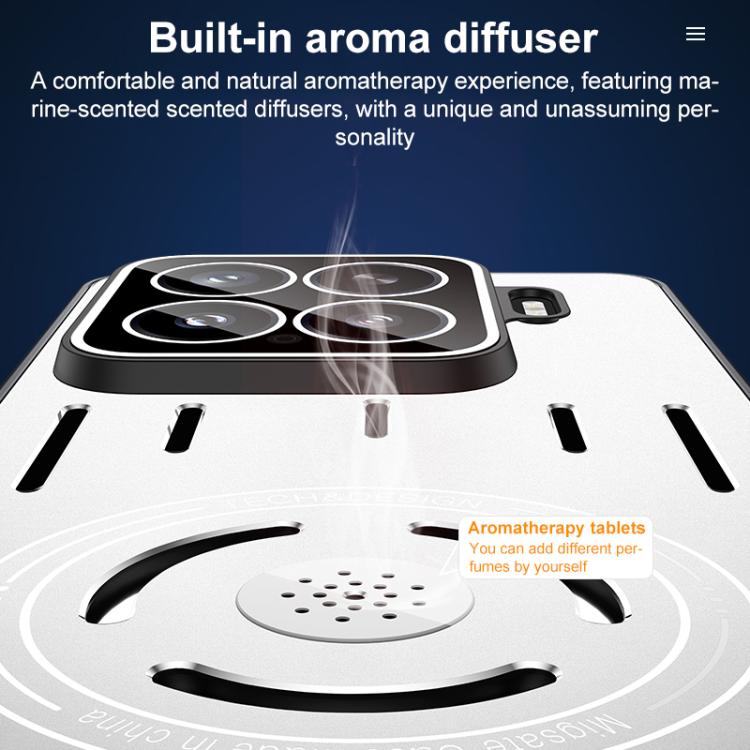 For Xiaomi 15 Aromatherapy Full Coverage Lens Magnetic Heat Dissipation Phone Case
