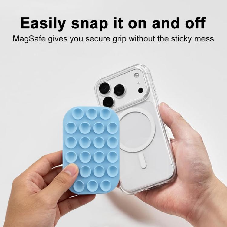 Reusable Silicone Magnetic Phone Holder