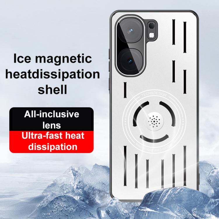 For vivo iQOO Neo9 Aromatherapy Full Coverage Lens Magnetic Heat Dissipation Phone Case