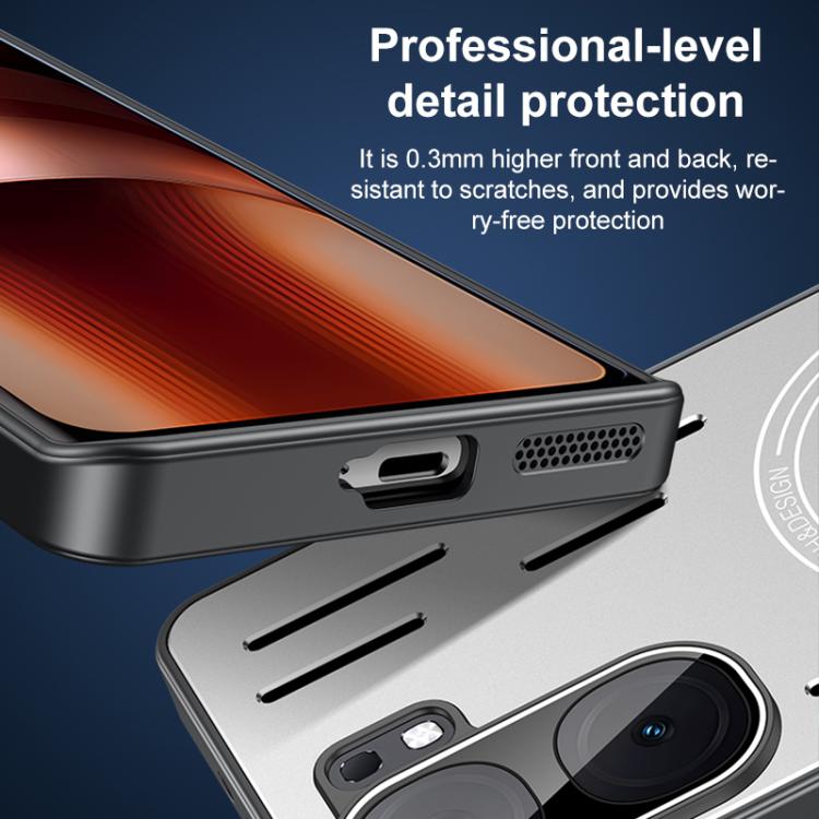 For vivo iQOO Neo9 Aromatherapy Full Coverage Lens Magnetic Heat Dissipation Phone Case