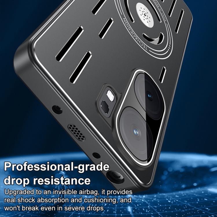 For vivo iQOO Neo9 Aromatherapy Full Coverage Lens Magnetic Heat Dissipation Phone Case