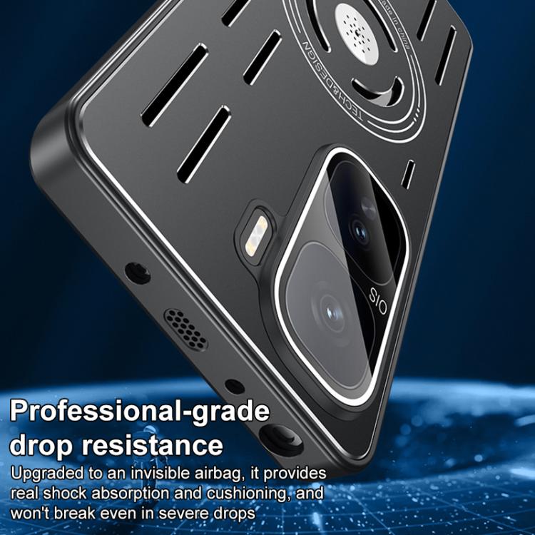 For vivo iQOO Neo 10 5G Aromatherapy Full Coverage Lens Magnetic Heat Dissipation Phone Case