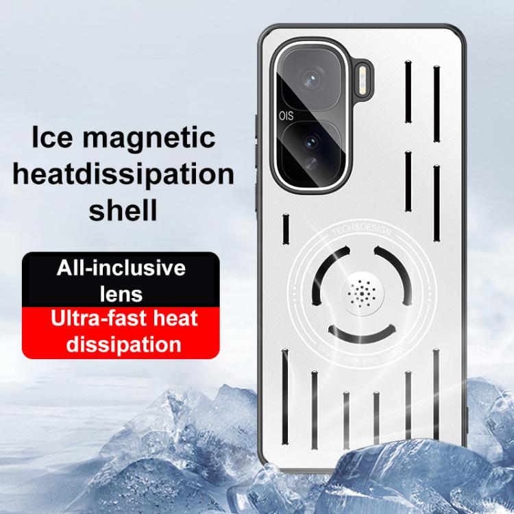 For vivo iQOO Neo 10 5G Aromatherapy Full Coverage Lens Magnetic Heat Dissipation Phone Case