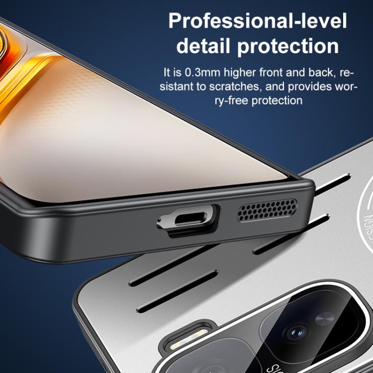 For vivo iQOO Neo 10 5G Aromatherapy Full Coverage Lens Magnetic Heat Dissipation Phone Case